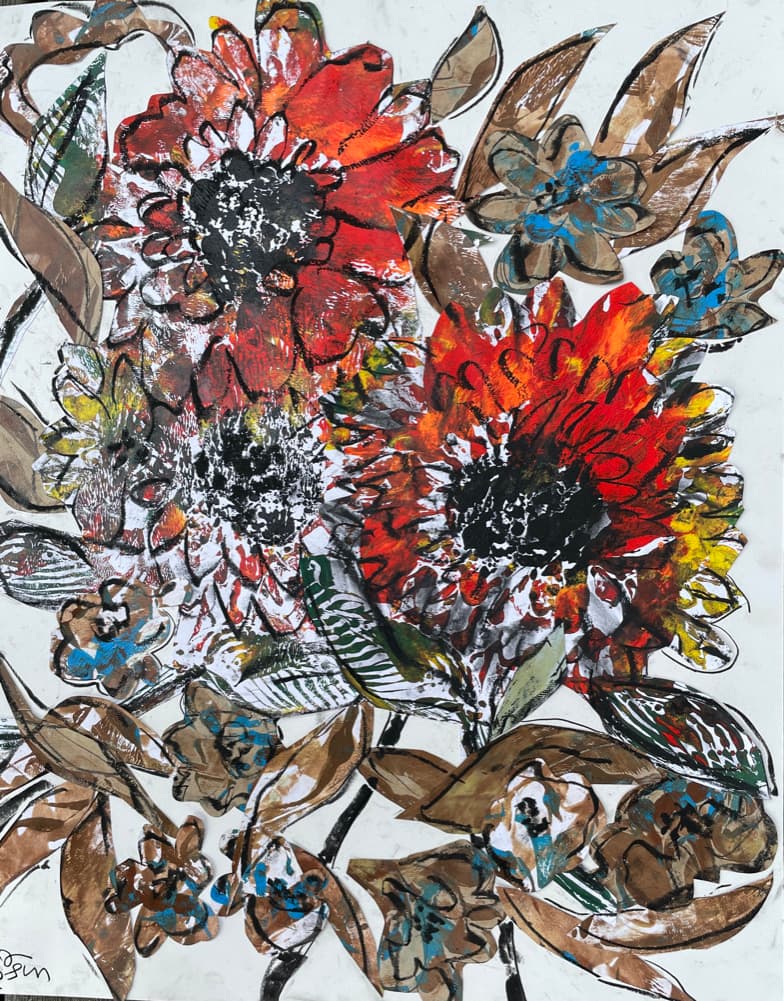 A Brandish of Sunflowers